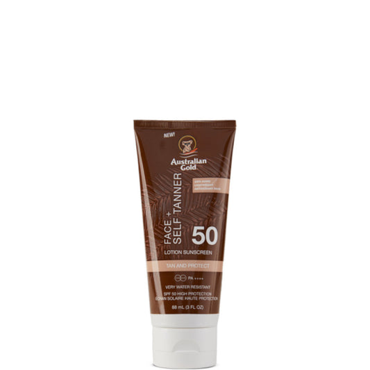 SPF 50 Face + Self Tanner 88 ML