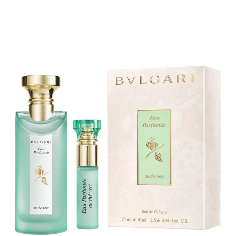 Eau Parfumée Au Thé Vert Confezione 75 ML Eau de Cologne + 10 ML Eau de Cologne