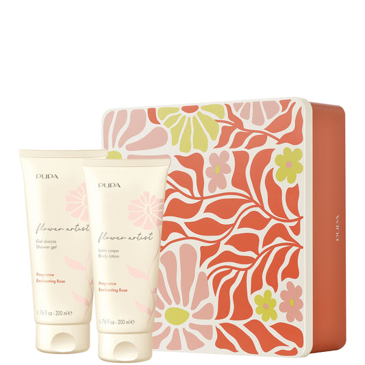 Flower Artist Gel Doccia + Latte Corpo Enchanting Rose