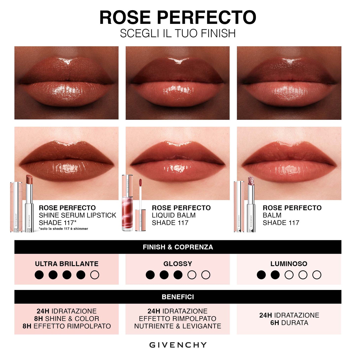 Rose Perfecto Shine Serum Lipstick