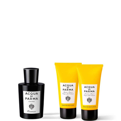 Acqua di Parma Colonia Essenza Cofanetto Regalo 100 ML Eau de Cologne + 75 ML Colonia Sapone Mani e Corpo + 75 ML Colonia Lozione Mani e Corpo