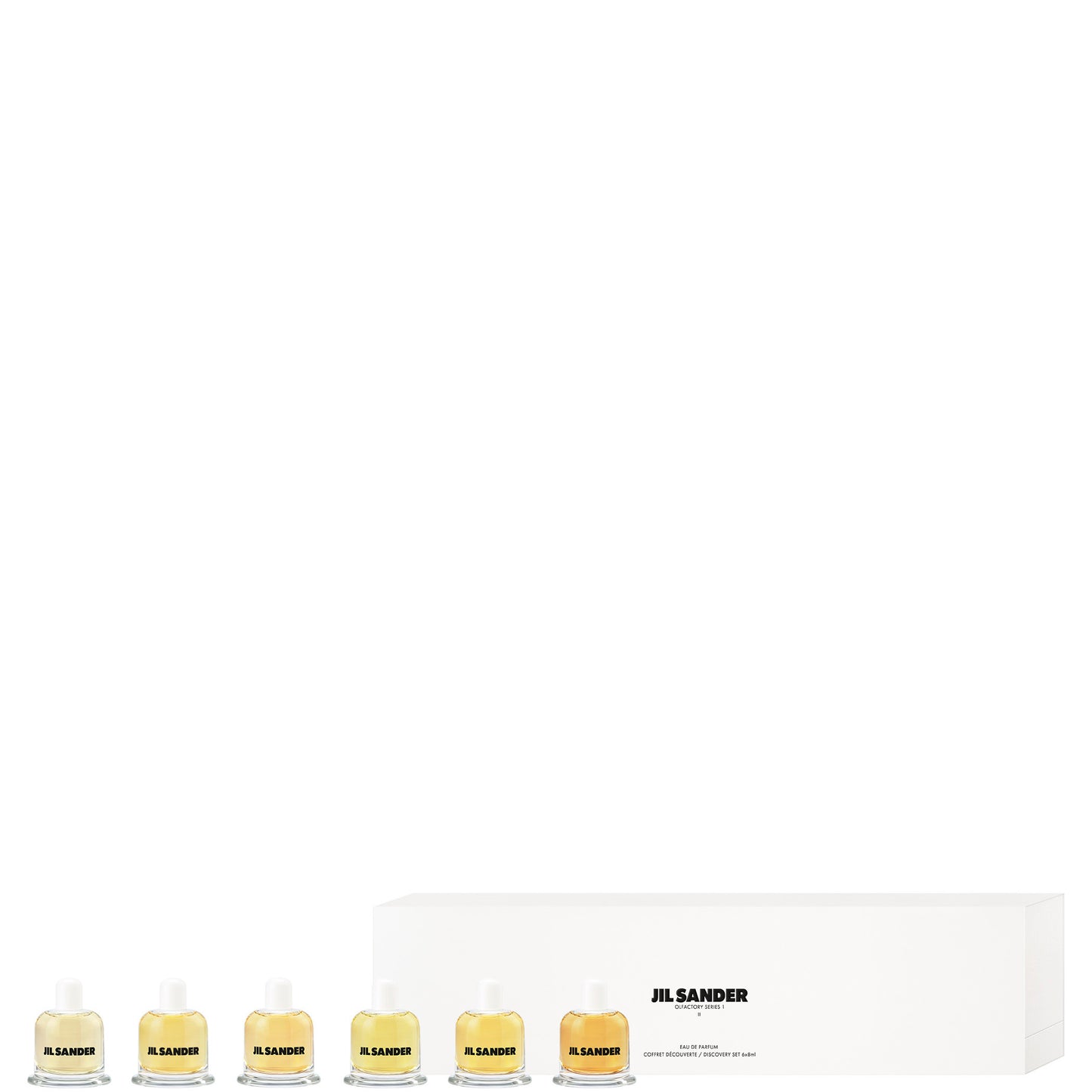 Jil Sander Olfactory Series 1 Discovery Set 6 x 8ml