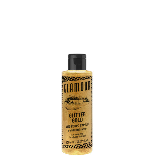 Glamour Glitter Gold Gel Illuminante Viso Corpo Capelli
