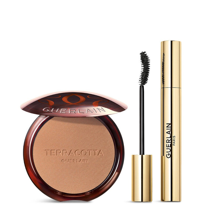 Terracotta X Noir G Kit Terracotta Bronzante n. 03 Moyen Doré +  Mascara NOIR G N. 01 Black