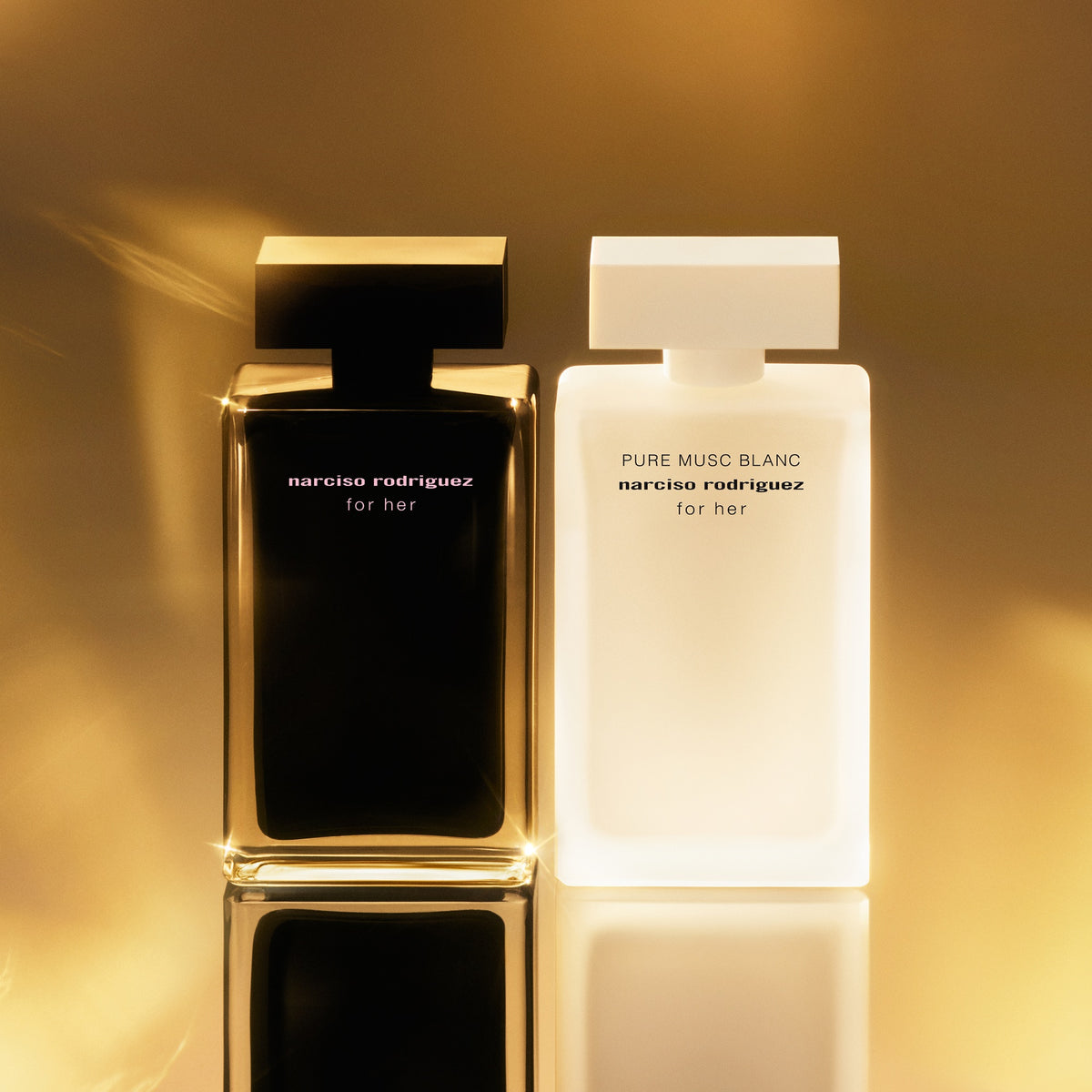 Narciso Rodriguez for her PURE MUSC BLANC Eau de Parfum Intense Cofanetto