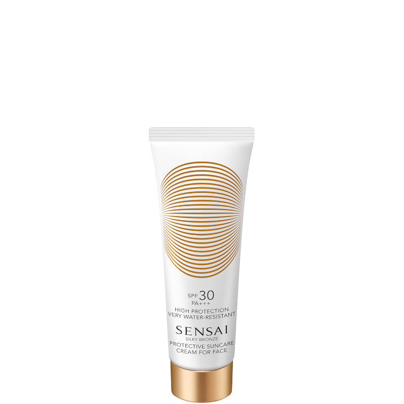 Silky Bronze - Protective Suncare Cream for Face SPF30