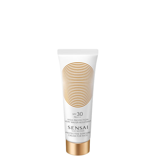 Silky Bronze - Protective Suncare Cream for Face SPF30