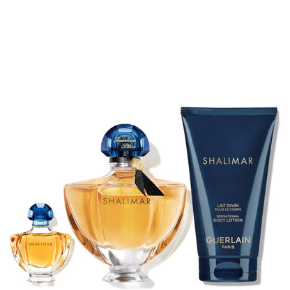 Shalimar EDP Cofanetto 50 ML Eau de Parfum + 75 ML Latte Corpo + 5 ML miniatura Eau de Parfum