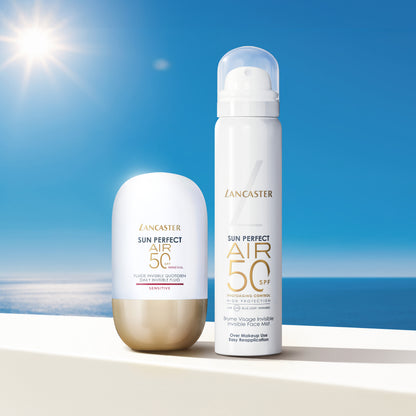 Lancaster Sun Perfect AIR Daily Invisible Fluid SPF50 Sensitive Mineral