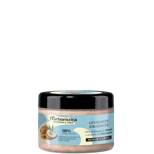L'Erboristica Olio di Cocco e Monoï e granuli di Albicocca Scrub Corpo