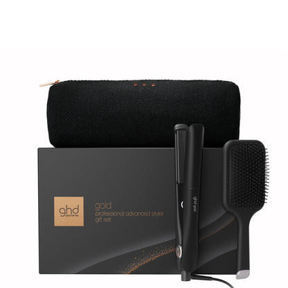 ghd gold festive gift set in black