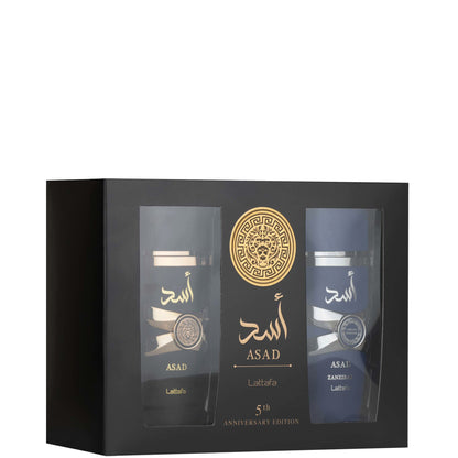 Lattafa Asad + Asad Zanzibar Confezione