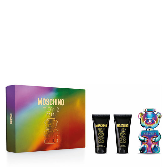 Moschino Toy 2 Pearl Confezione 50 ML Eau de Parfum + 50 ML Shower Gel + 50 ML Body Lotion