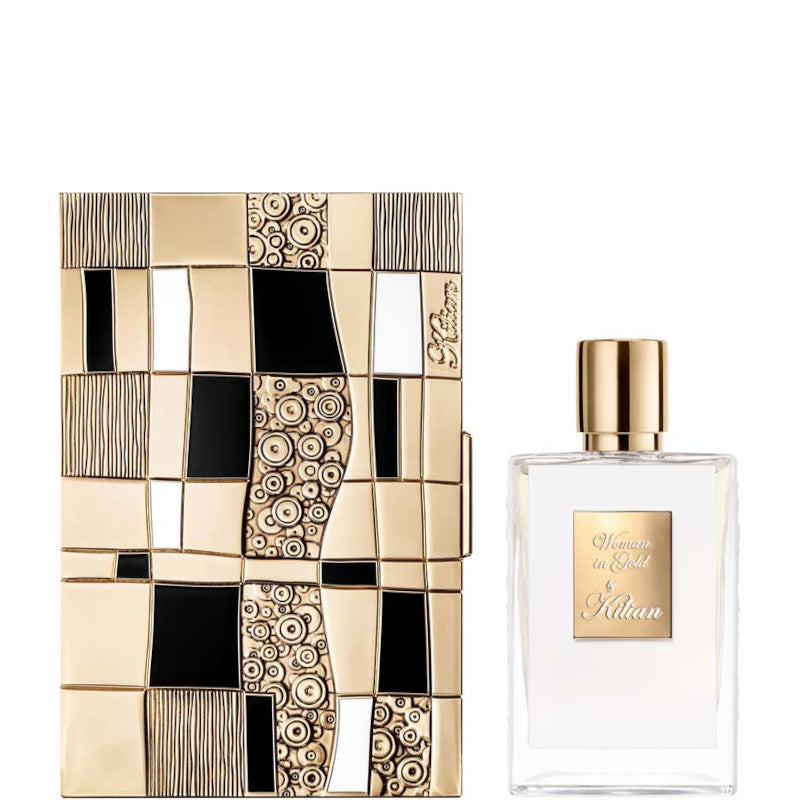 Kilian Paris Woman in Gold 50 ML Refillable Spray & Coffret