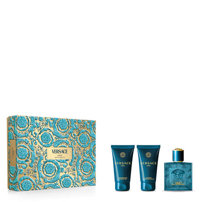 Eros Confezione 50 ML Eau de Toilette + 50 ML After Shave Balm + 50 ML Shower Gel