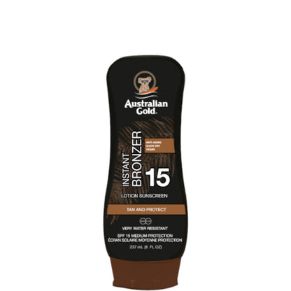 Lotion Sunscreen SPF 15 Instant Bronzer 237 ml