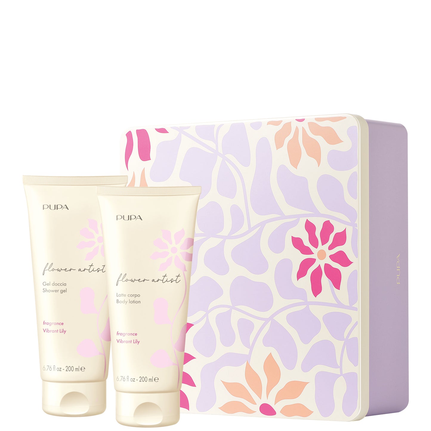 Flower Artist Gel Doccia + Latte Corpo Vibrant Lily