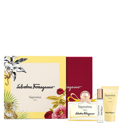 Signorina Libera Confezione 100 ML Eau de Parfum + 50 ML Body Lotion + 10 ML Eau de Parfum Travel Spray