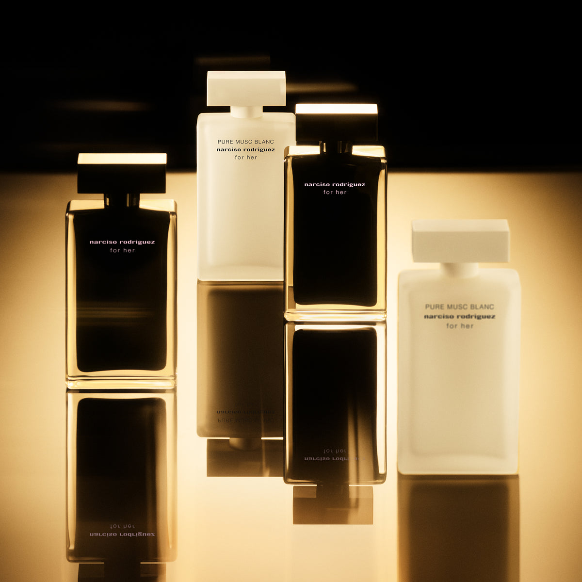 Narciso Rodriguez for her PURE MUSC BLANC Eau de Parfum Intense Cofanetto