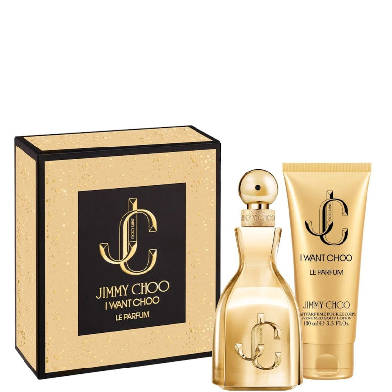 I want Choo Le Parfum Confezione 60 ML Parfum + 100 ML Body Lotion