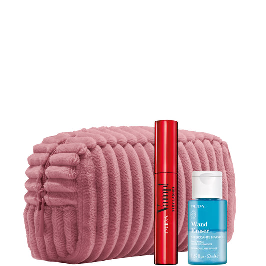 Vamp! Sexy Lashes Mascara + Mini Bifasico Wand Eraser Confezione