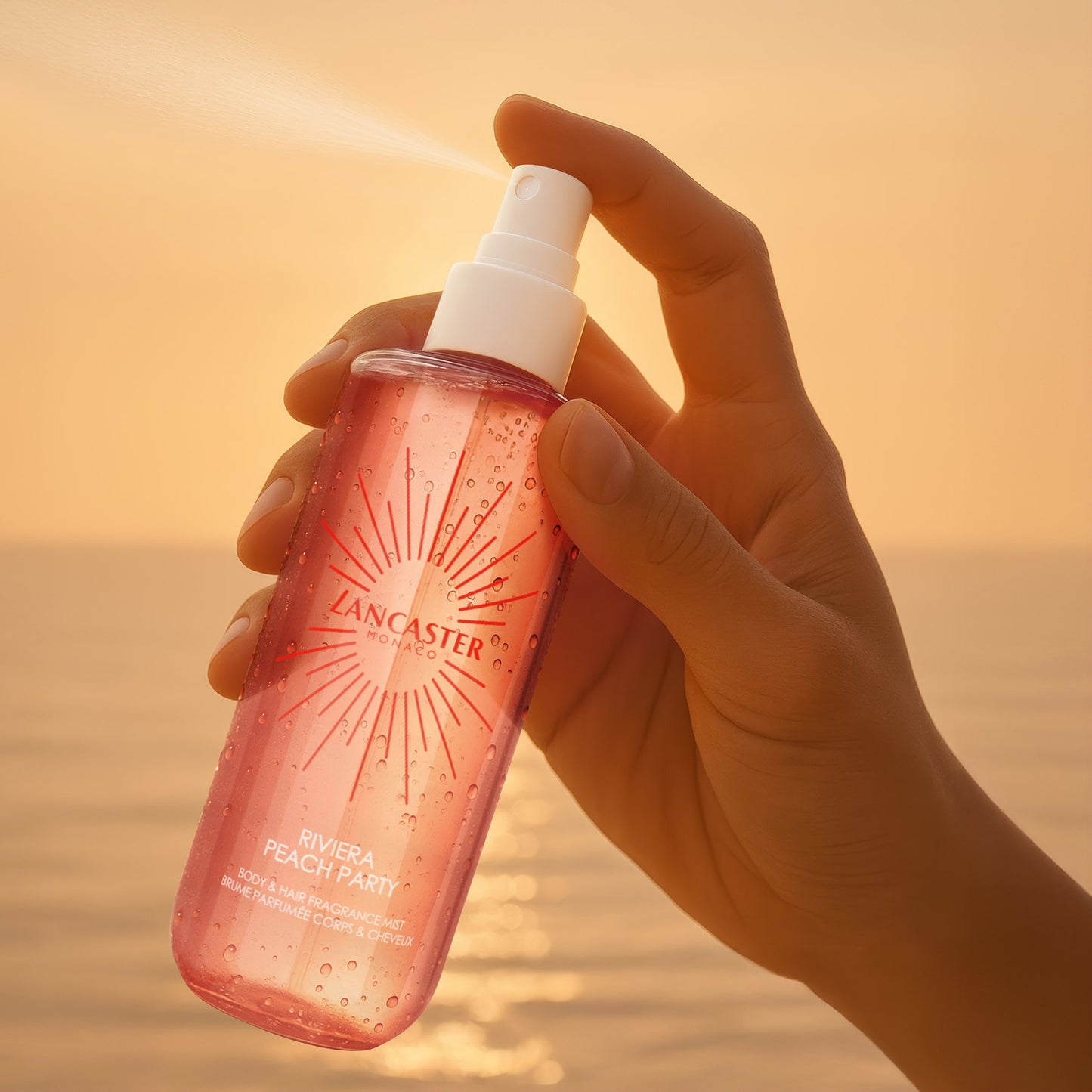 Lancaster Riviera Peach Party Acqua profumata Corpo e capelli