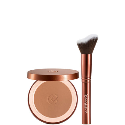 Terra Polvere Abbronzante Effetto Seta + Pennello Contouring