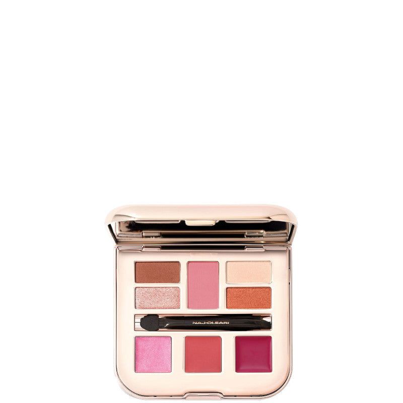 La Postina Rosa Make-up Palette XSmall Palette viso, occhi, labbra