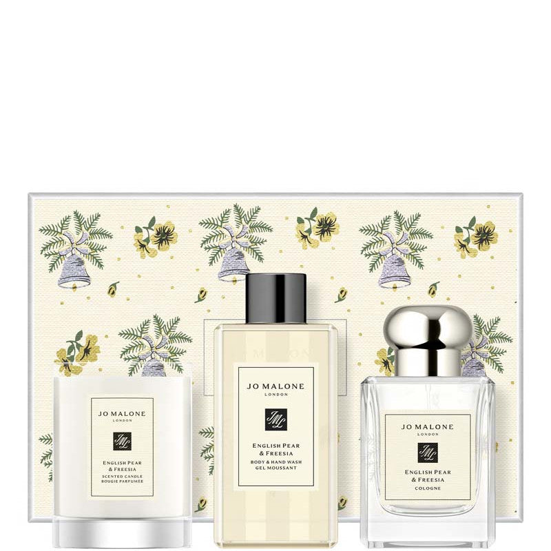 Jo Malone London English Pear & Freesia Cologne LIMITED EDITION 50 MLCologne + 100 ML Body & Hand Wash + 65 GR Candela