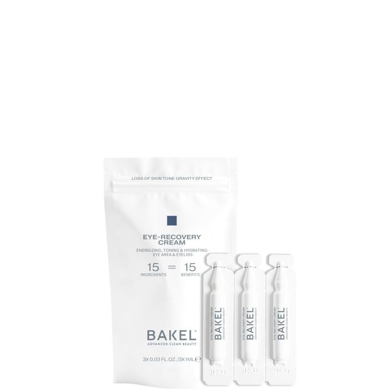 Bakel EYE-RECOVERY CREAM Crema contorno occhi anti-età energizzante istantanea 3 x 1 ml