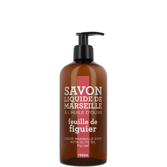 TERRA - Feuille de Figuier Savon Liquide de Marseille 500 ML