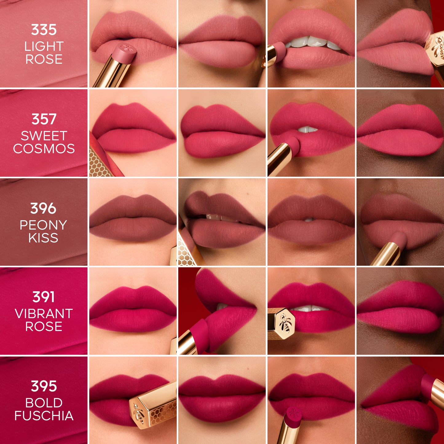 KissKiss Le Rouge Intense Infusé de Miel Ricaricabile