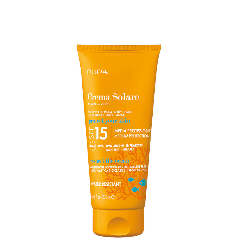 Crema Solare SPF 15 Viso/Corpo 200 ML